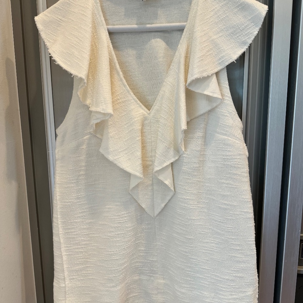 Dorothee Schumacher Blouse With Ruffle & Raw-Edge Accents - Picture 6 of 10